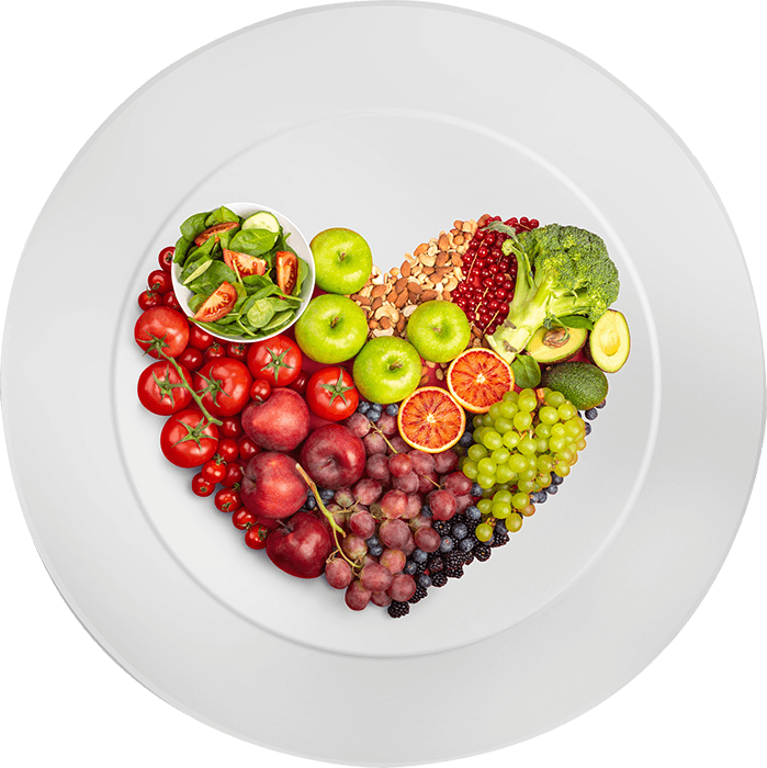 high fibre fruits and vegetables